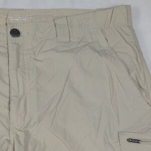 Columbia Silver Ridge Omni-shade Convertible Pants Khaki Mens Size 38